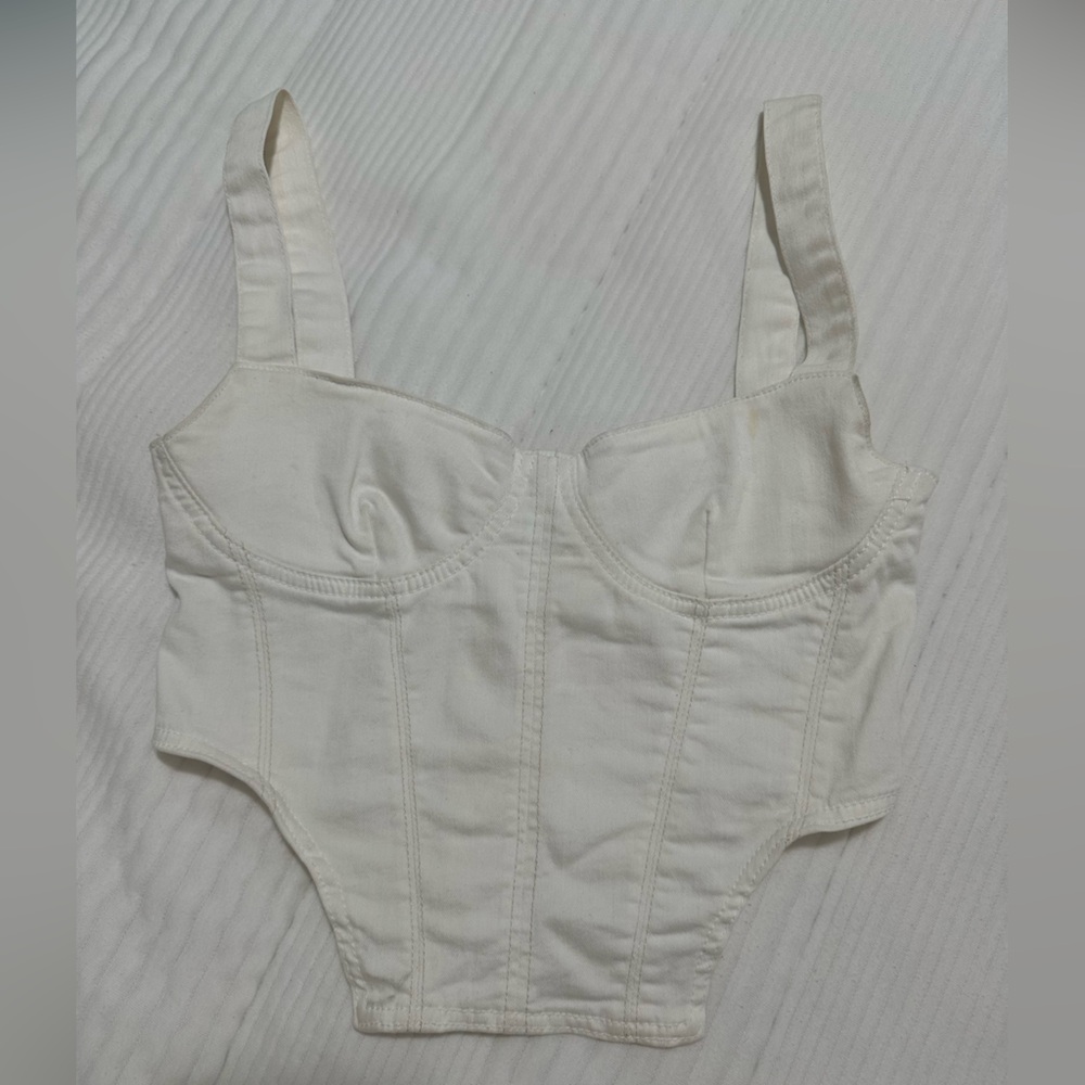 Zara White Corset